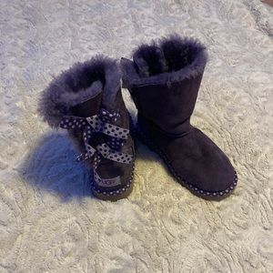 Purple UGG boots